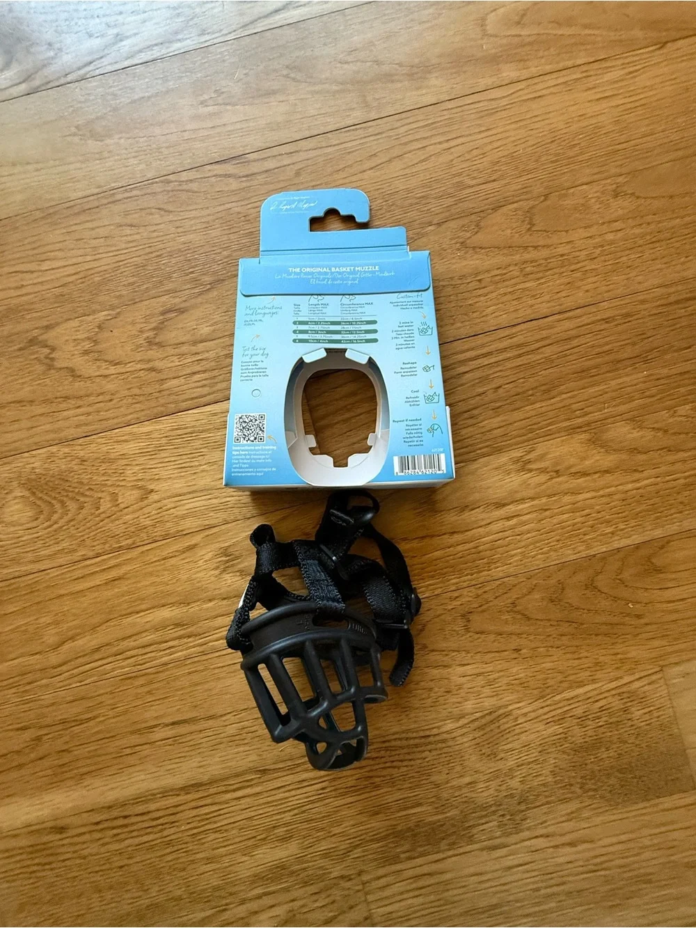 Baskerville ULTRA Basket Muzzle with Adjustable Straps - Size 1 - Brand New